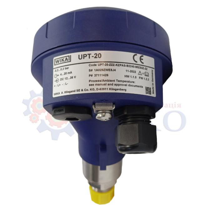 Датчик тиску WIKA UPT-20 - 37111426 -250-250 Pa