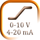 Аналоговий вихід: 4-20 мА/0-10 В