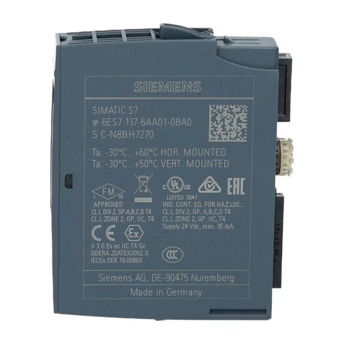 Модуль вводу-виводу Siemens 6ES7137-6AA01-0BA0