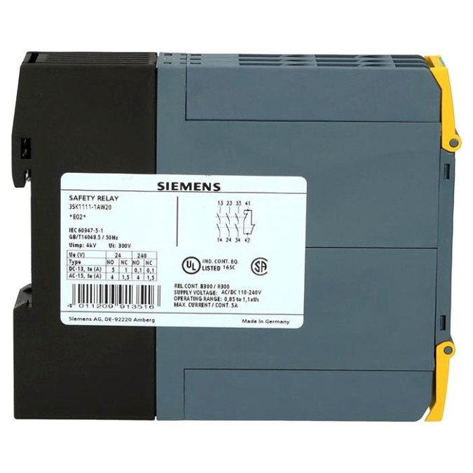 Реле безпеки Siemens 3SK1111-1AW20