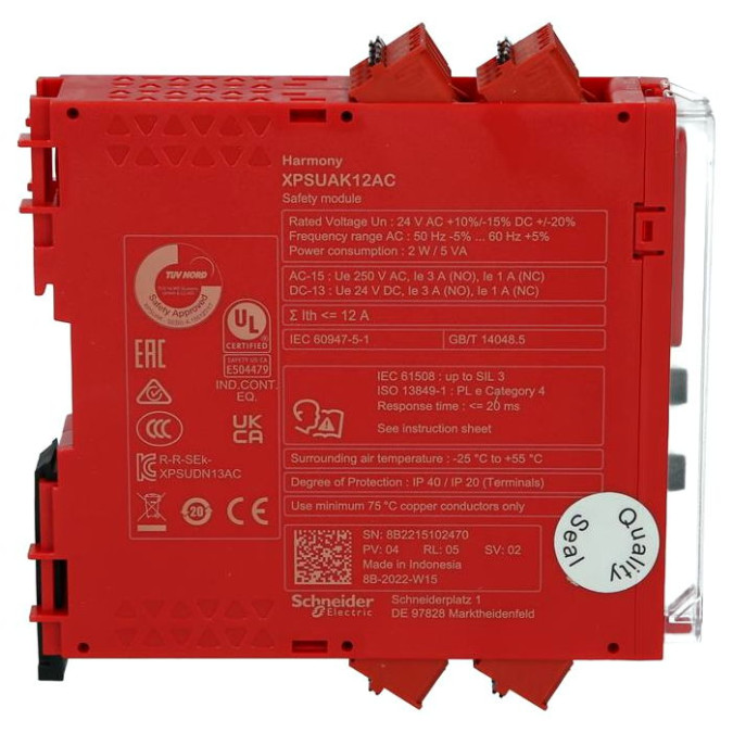 Реле безпеки Schneider Electric Harmony XPSUAK12AC