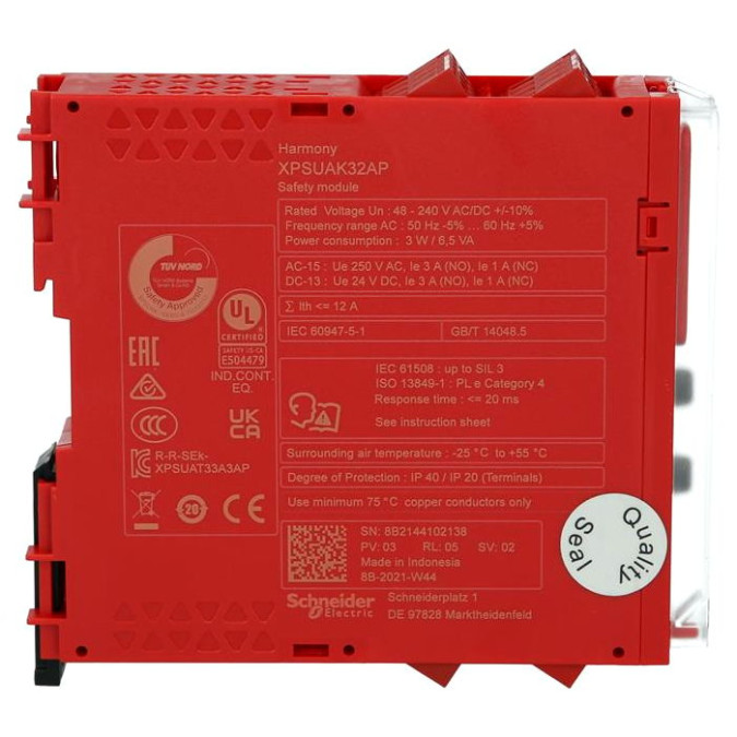 Реле безпеки Schneider Electric Harmony XPSUAK32AP