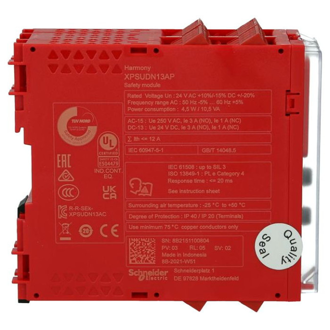Реле безпеки Schneider Electric Harmony XPSUDN13AP