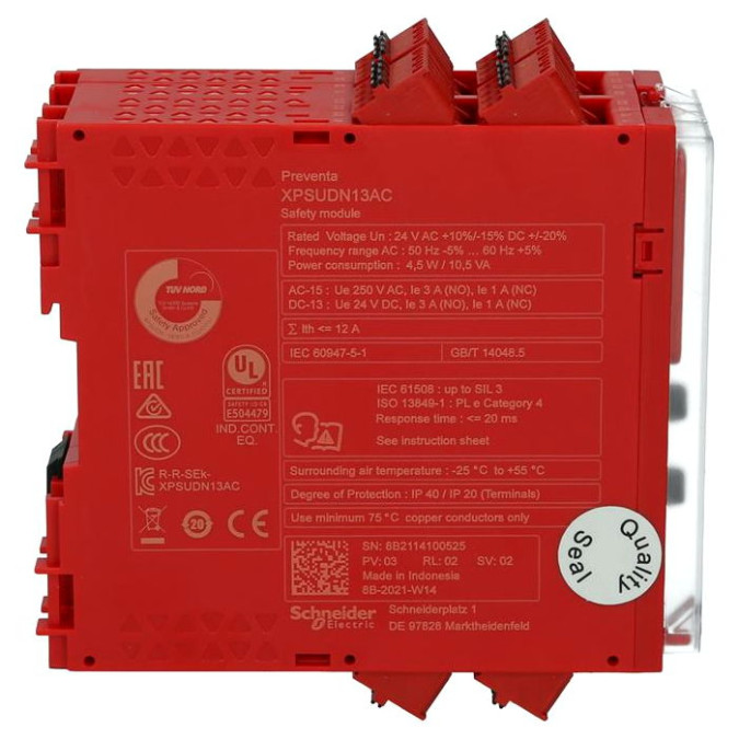 Реле безпеки Schneider Electric Harmony XPSUDN13AC