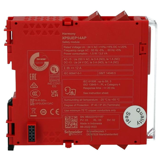 Реле безпеки Schneider Electric Harmony XPSUEP14AP