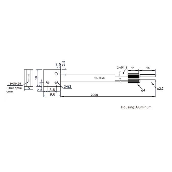 Оптоволоконний кабель Akusense PD-10ML
