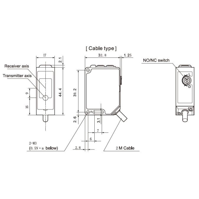 Оптичний датчик Akusense ELT-S450N