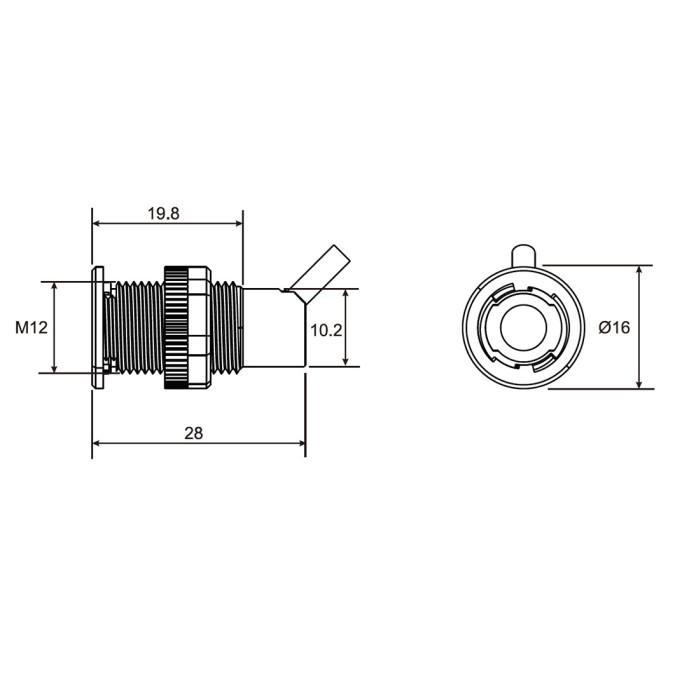 Оптичний датчик Akusense PSM12-TM05PC