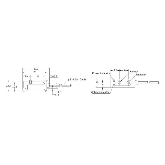 Оптичний датчик Akusense PTN-D05P