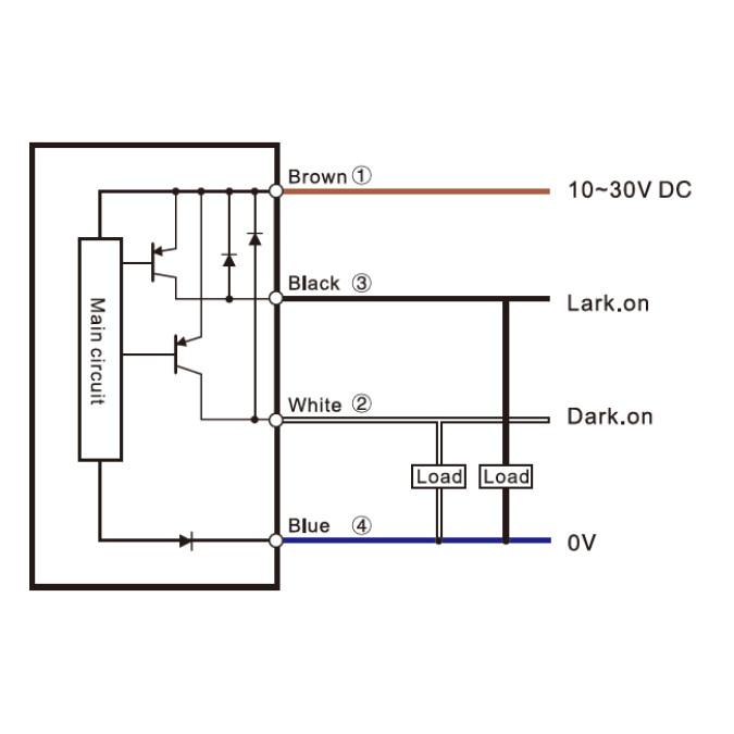 Оптичний датчик Akusense PM18-D10PR