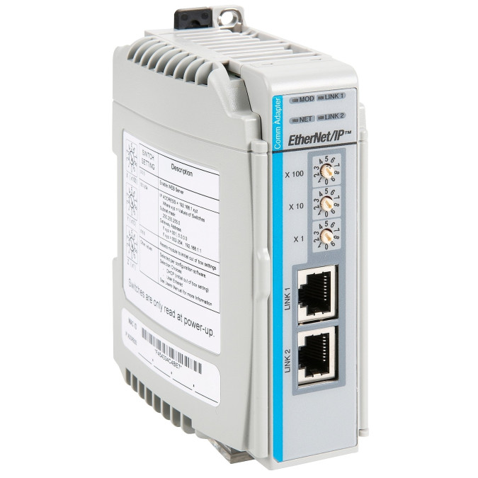 Ethernet/IP адаптер Allen Bradley 1769-AENTR
