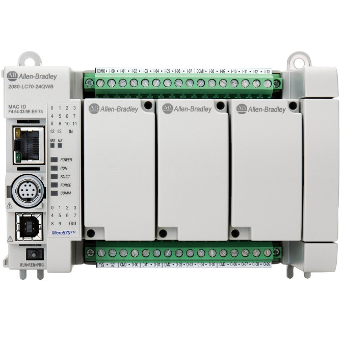 Контролер Allen Bradley 2080-L70E-24QBB