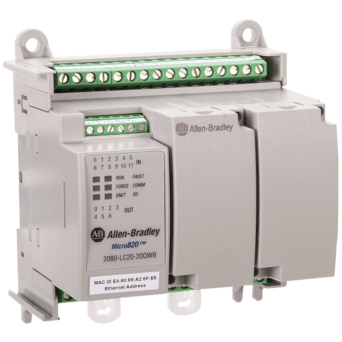 Контролер Allen Bradley 2080-LC20-20QBBR