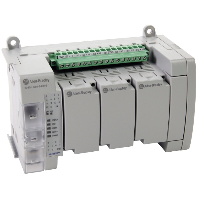 Контролер Allen Bradley 2080-LC50-24QVB