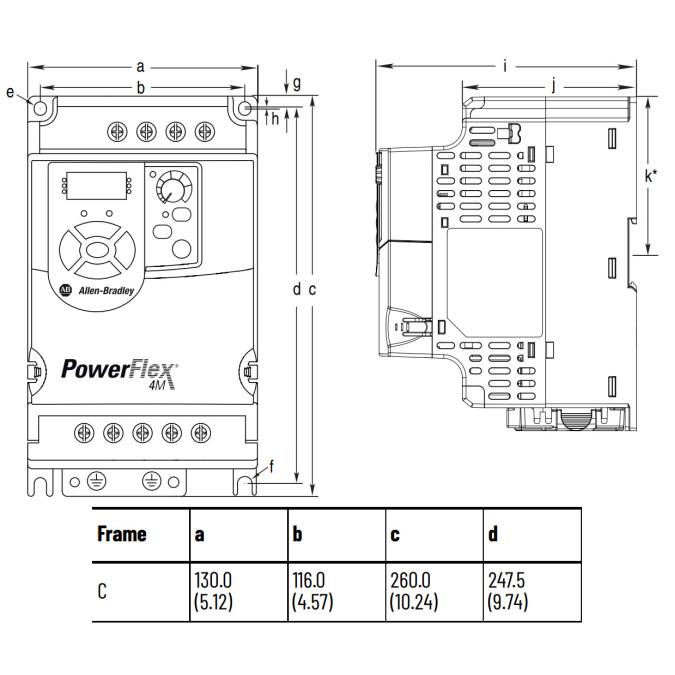 Частотний перетворювач Allen Bradley 22F-B025N104