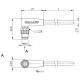 Кабель для датчиків Balluff BCC02PH (BCC M324-0000-20-003-VX8434-020)