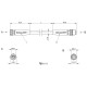 Кабель для датчиків Balluff BCC02TL (BCC M314-M314-30-304-PX0434-020)