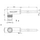 Кабель для датчиків Balluff BCC0340 (BCC M423-0000-2A-036-VS8334-100)