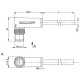 Кабель для датчиків Balluff BCC0341 (BCC M423-0000-2A-037-VS8334-020)