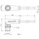 Кабель для датчиків Balluff BCC035P (BCC M424-0000-2A-008-VX8434-050)