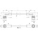 Кабель для датчиків Balluff BCC03AL (BCC M425-M424-3A-304-PX0434-010)