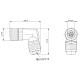 Роз'єм для датчиків Balluff BCC04ME (BCC M488-0000-1A-000-43X834-000)