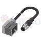 Кабель для датчиків Balluff BCC064K (BCC VB03-M413-3E-666-PX0350-020)