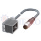 Кабель для датчиків Balluff BCC0673 (BCC VB43-M413-3E-666-VX8350-010)