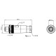 Роз'єм для датчиків Balluff BCC06F7 (BCC M434-0000-2A-000-51X475-000)