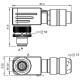Роз'єм для датчиків Balluff BCC0716 (BCC M485-0000-2B-000-01X575-000)