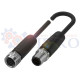 Кабель для датчиків Balluff BCC088F (BCC M41C-M41C-3A-325-PX0C25-010)