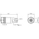 Роз'єм для датчиків Balluff BCC097R (BCC S435-0000-1A-000-51X575-000)