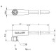 Кабель для датчиків Balluff BCC097W (BCC S323-0000-10-004-PX8334-030-C002)