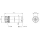 Роз'єм для датчиків Balluff BCC09JP (BCC M435-0000-1A-000-A1X575-000)