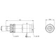 Роз'єм для датчиків Balluff BCC09JW (BCC M435-0000-2A-000-A1X575-000)