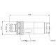 Роз'єм для датчиків Balluff BCC0A04 (BCC M438-0000-2A-000-51X850-000)