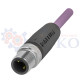 Кабель для датчиків Balluff BCC0A10 (BCC M412-0000-2B-031-PS72N1-100)
