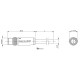 Кабель для датчиків Balluff BCC0A10 (BCC M412-0000-2B-031-PS72N1-100)