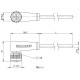 Кабель для датчиків Balluff BCC0CFK (BCC M425-0000-1A-008-PX0434-100-C019)