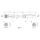 Кабель для датчиків Balluff BCC0E7T (BCC M415-E834-AG-672-ES64N8-050)