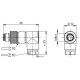 Роз'єм для датчиків Balluff BCC0F9W (BCC M344-0000-20-000-34X425-000)