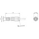 Роз'єм для датчиків Balluff BCC0HLZ (BCC M334-0000-20-000-13X450-000)