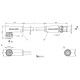 Кабель для датчиків Balluff BCC0JLC (BCC M428-M418-3A-320-PX0825-050)