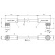 Кабель для датчиків Balluff BCC0JM0 (BCC M428-M428-3A-351-PS0825-020)
