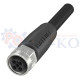 Кабель для датчиків Balluff BCC0JYR (BCC M414-0000-1T-003-PX04A5-050)