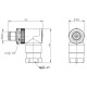 Роз'єм для датчиків Balluff BCC0K84 (BCC M444-0000-2S-000-61X4A5-000)
