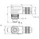 Роз'єм для датчиків Balluff BCC0KR4 (BCC M488-0000-2A-000-01X850-000)