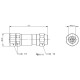 Роз'єм для датчиків Balluff BCC0KRR (BCC S478-0000-1A-000-E1X850-000)