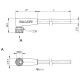 Кабель для датчиків Balluff BCC0LKE (BCC M324-0000-10-008-PX4434-050-C003)