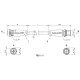 Кабель для датчиків Balluff BCC0LT4 (BCC M415-M415-3AB-312-PX0534-050)